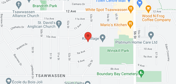 map of 5340 10 AVENUE